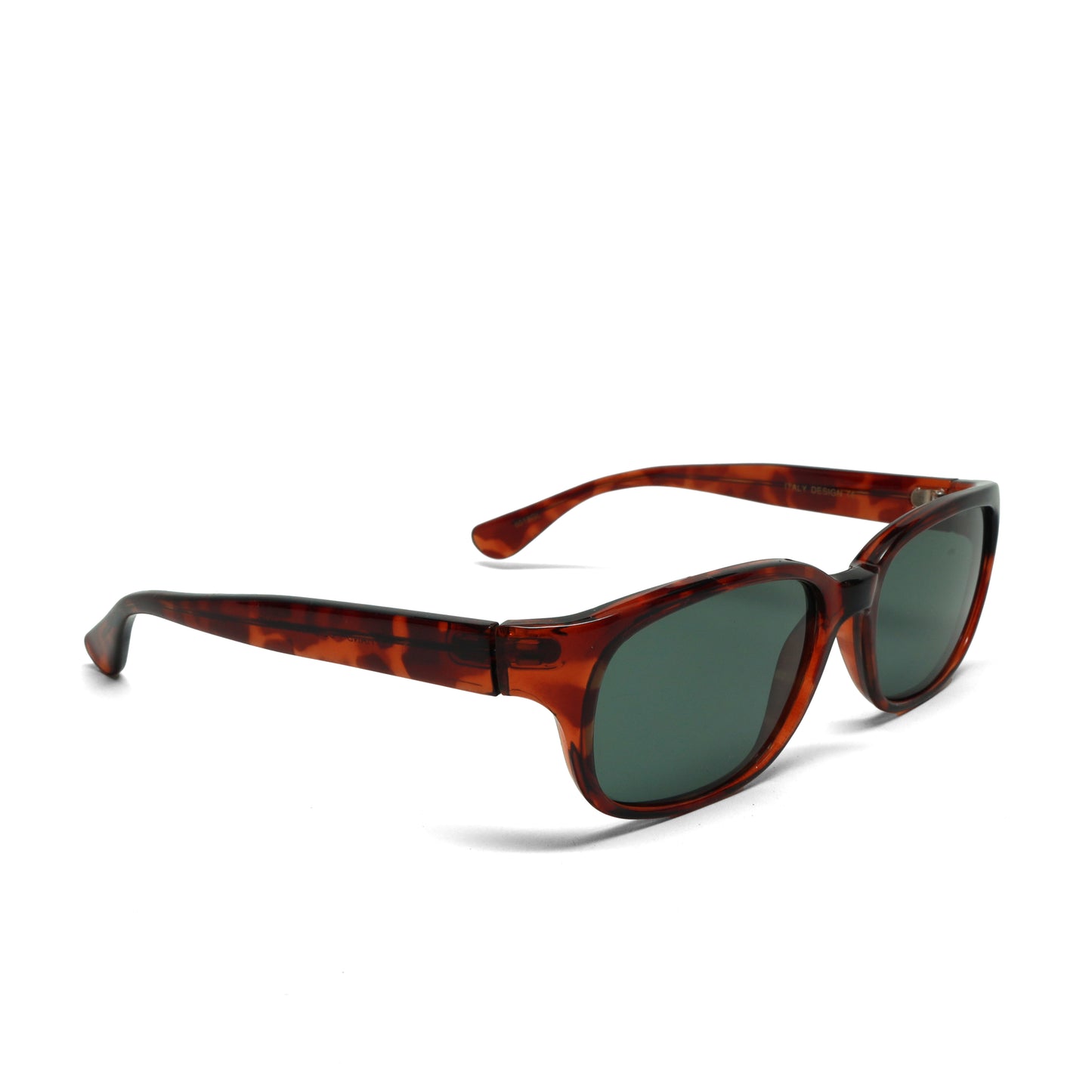 //Style 018// Classic Vintage 90s Rectangle Mod Sunglasses - Tortoise
