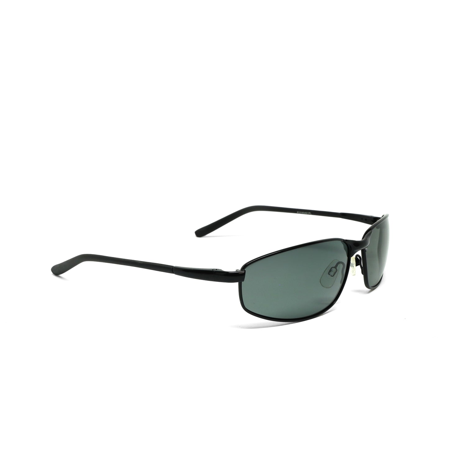 //Style 491// POLARIZED Vintage 90s Wire Aviator Sunglasses - Black