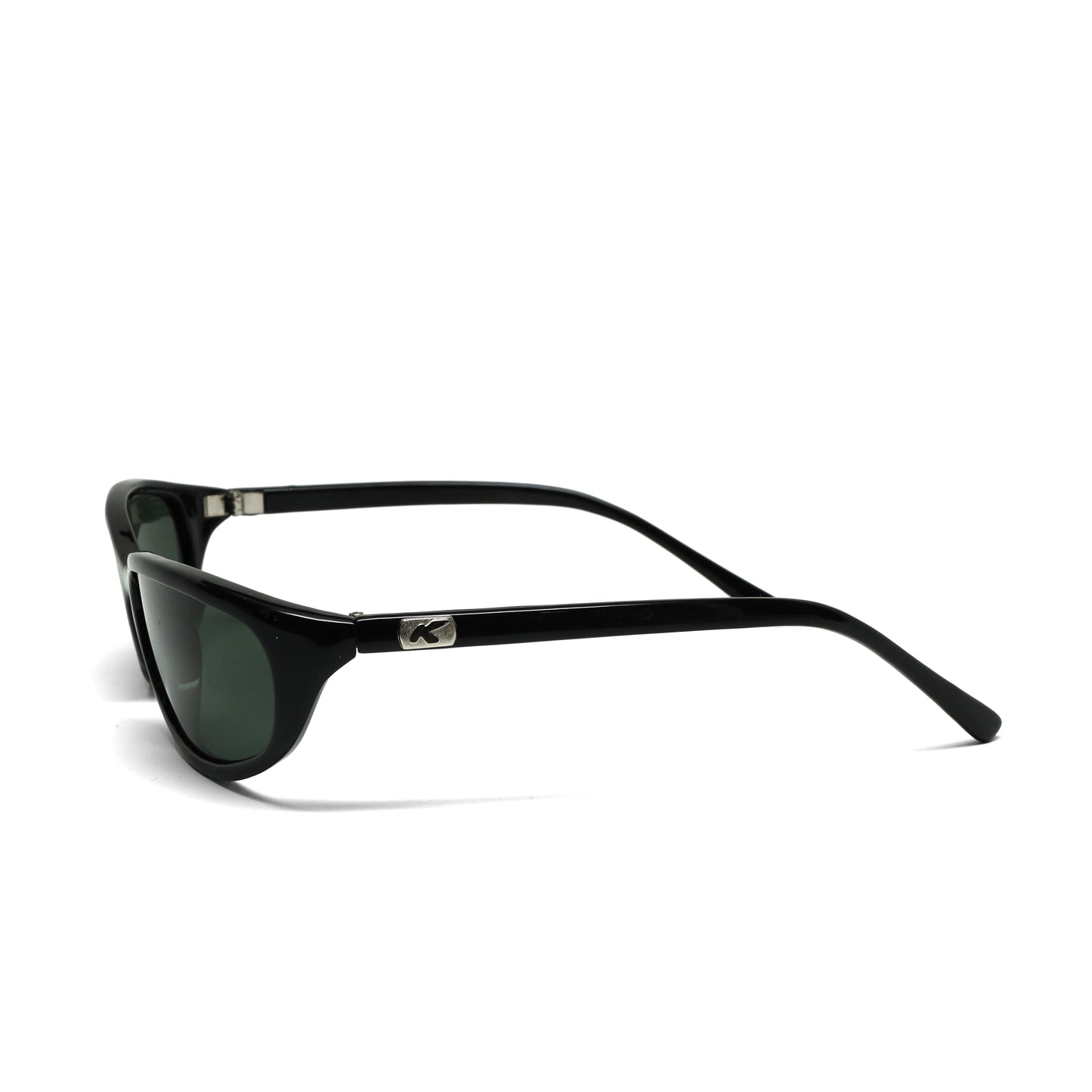 //Style 462// Vintage Classic 90s Circular Browline Sunglasses - Black