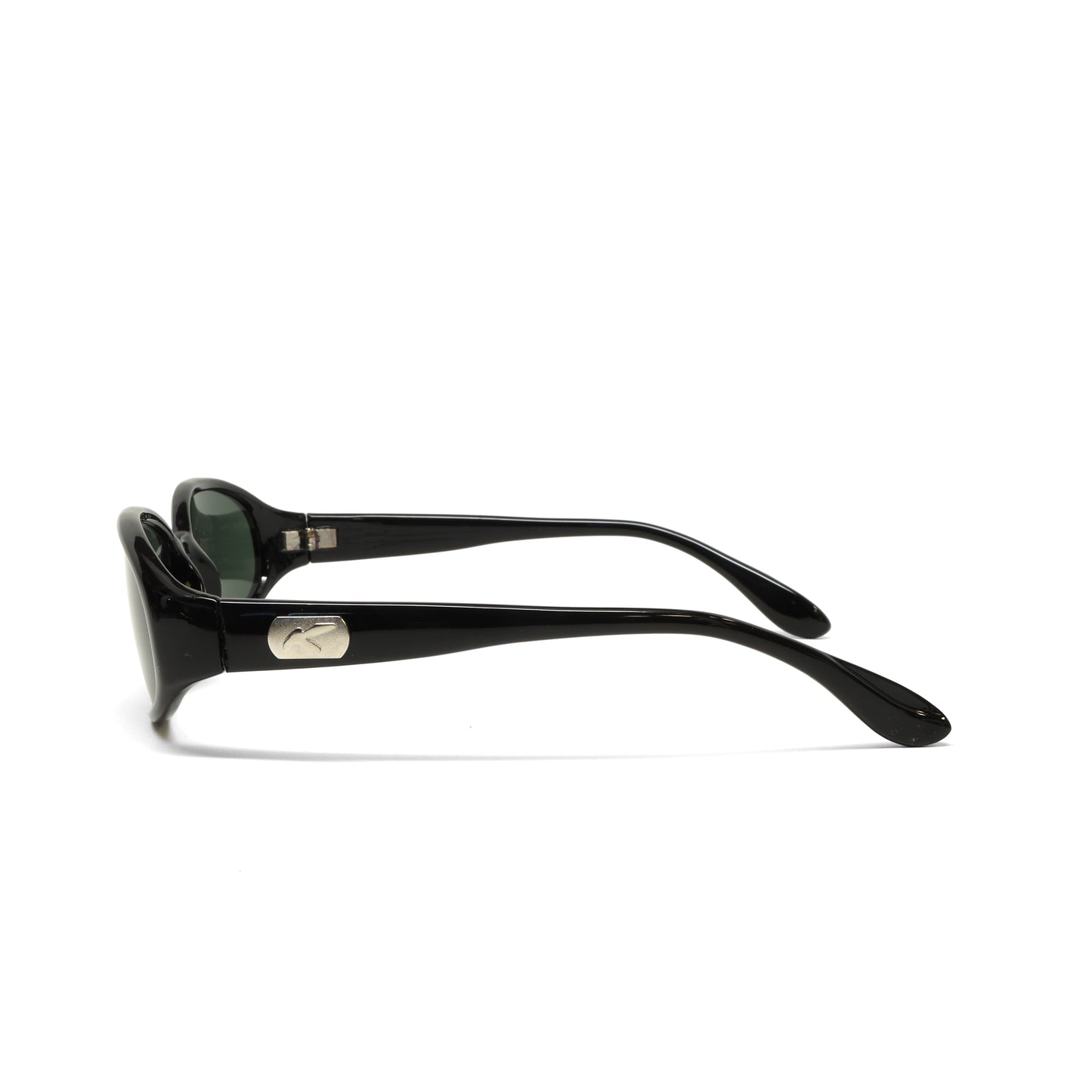 //Style 18// Deluxe Vintage 90s Deadstock High Quality Oval Sunglasses - Black