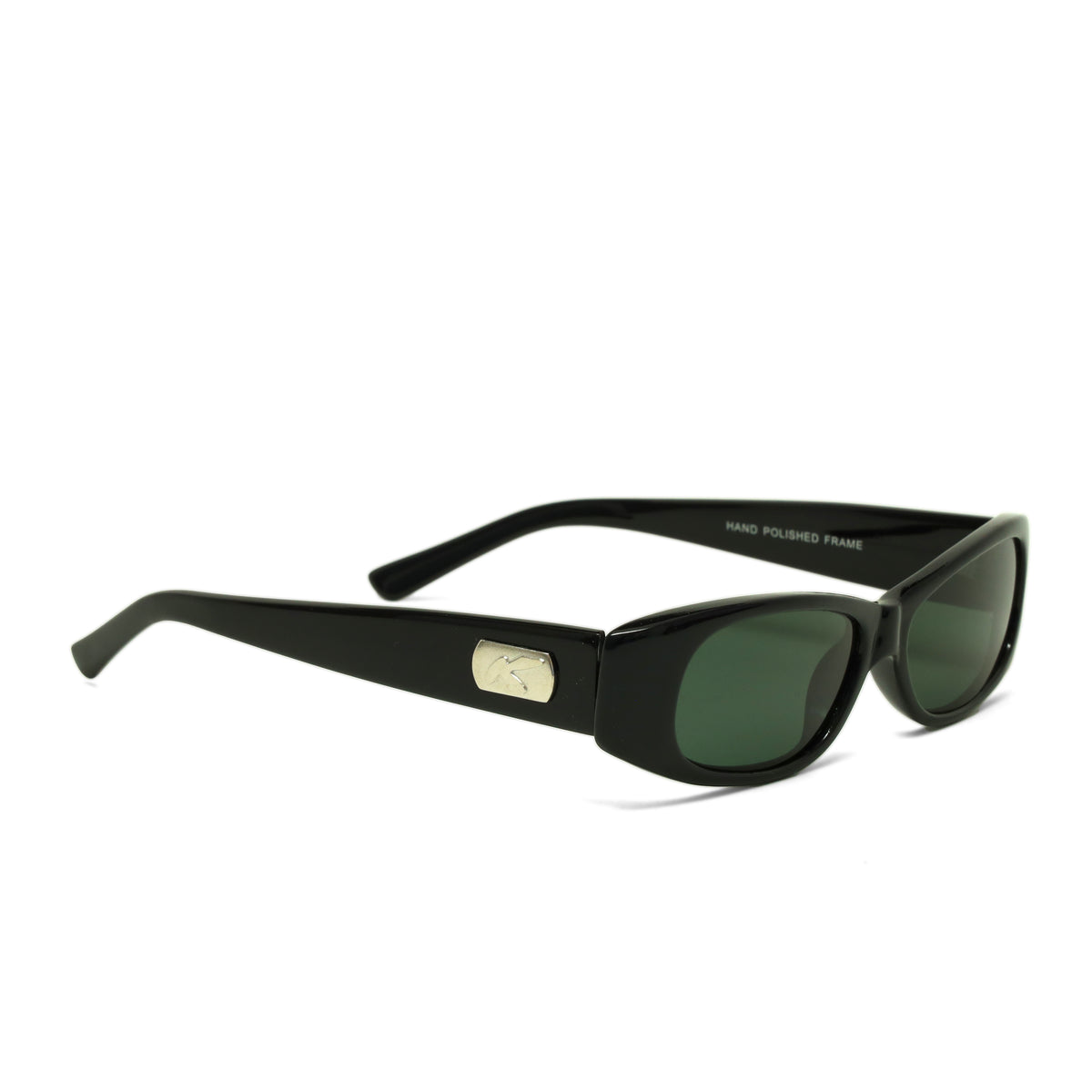 //Style 26// Classic Vintage 90s Rectangle Mod Sunglasses - Black