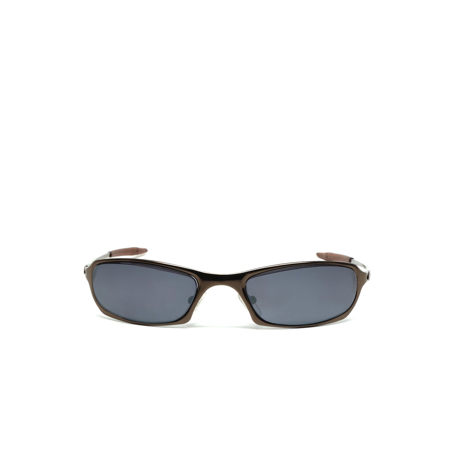 X-Static 2001 Thin Wraparound Sunglasses - Bronze/Grey