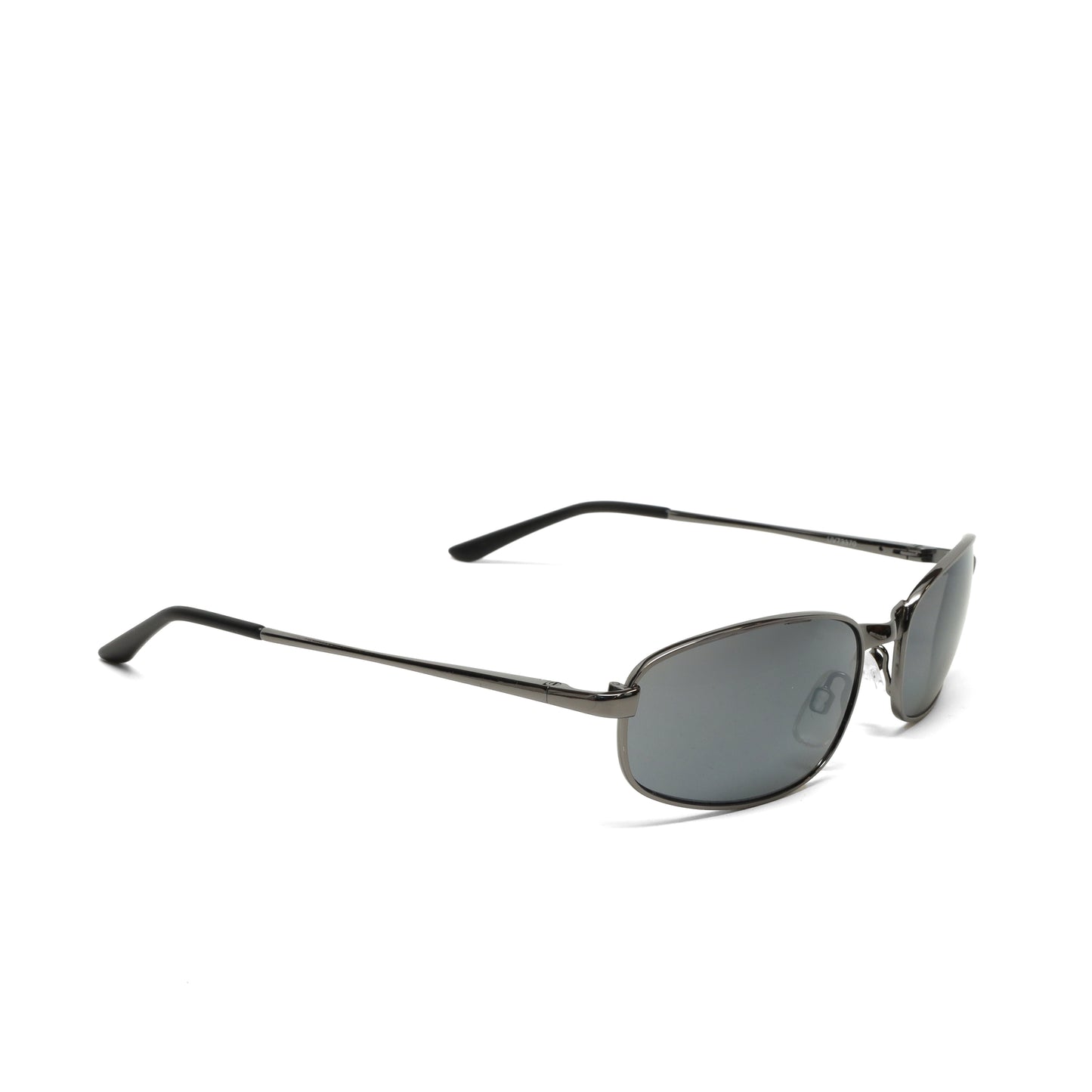 //Style 370// Vintage 90s Classic Wire Oval Sunglasses - Grey