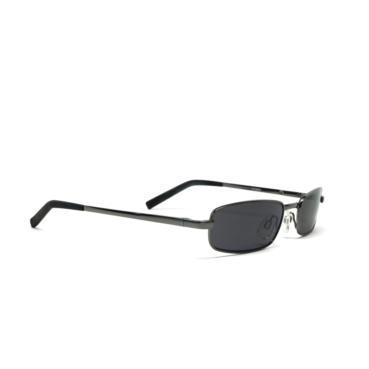 LAST CALL //Style 940// Deluxe Vintage 90s Narrow Deadstock Sunglasses - Grey/Black