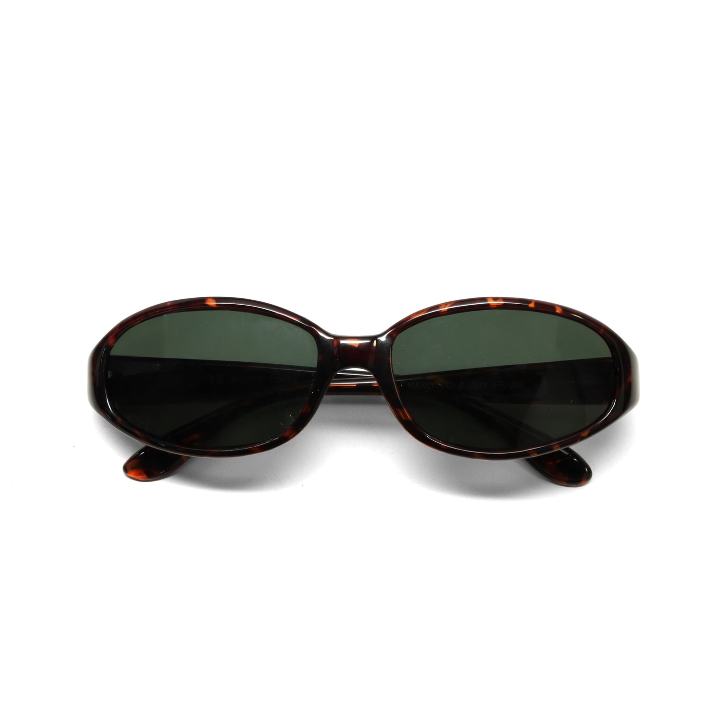 //Style 18// Deluxe Vintage 90s Deadstock High Quality Oval Sunglasses - Tortoise
