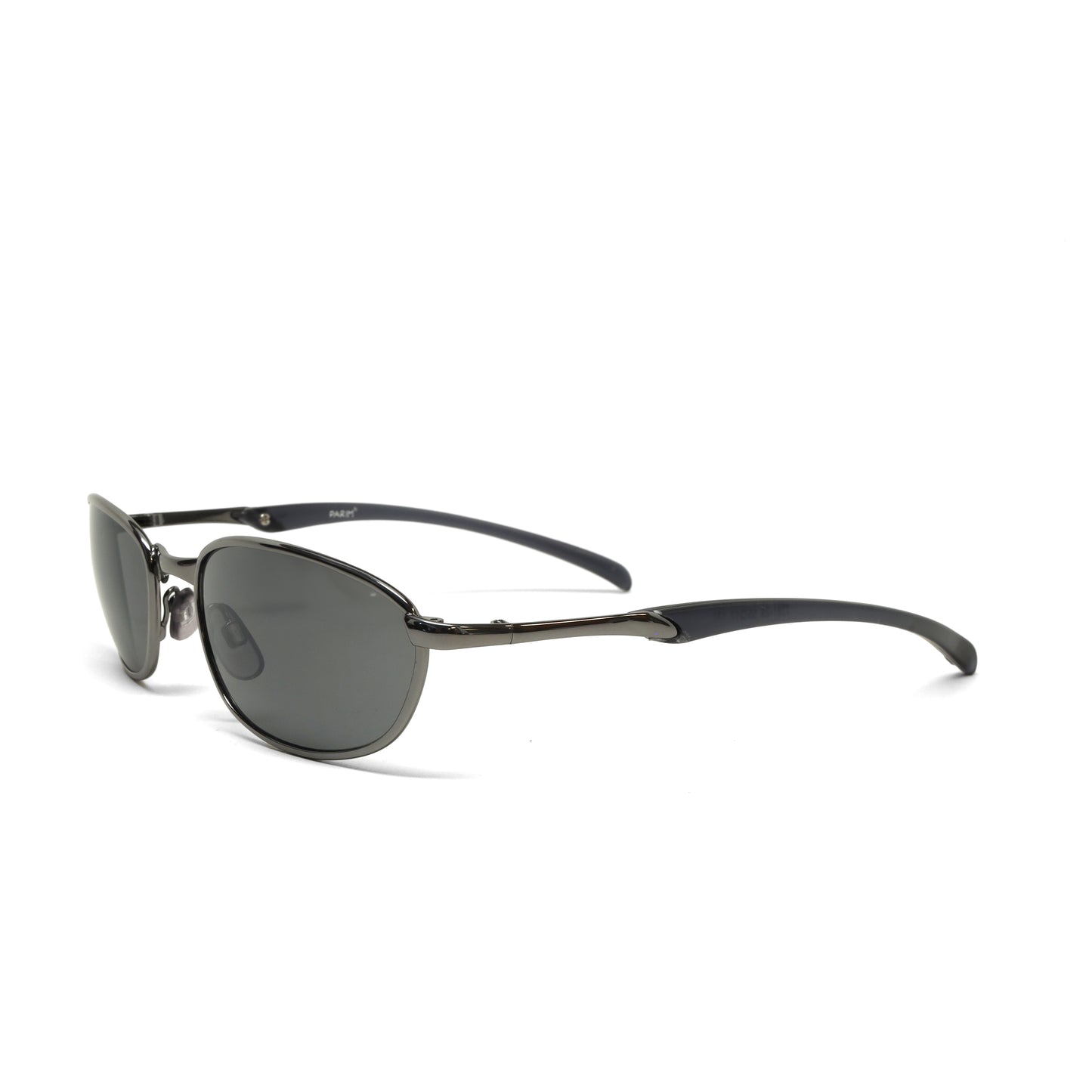 //Style 7281// Original 90s Classic Grey Wire Oval Sunglasses - Grey Wire
