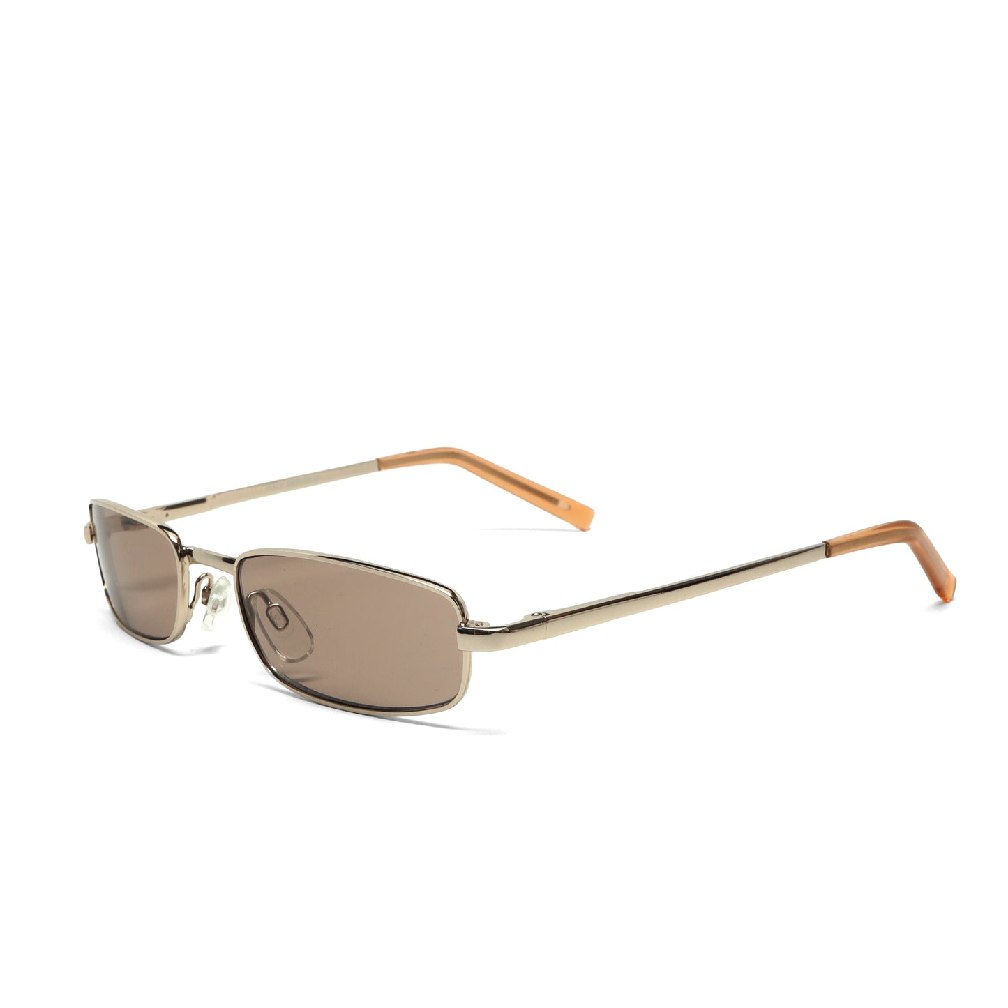 //Style 940// Deluxe Vintage 90s Narrow Deadstock Sunglasses - Brown