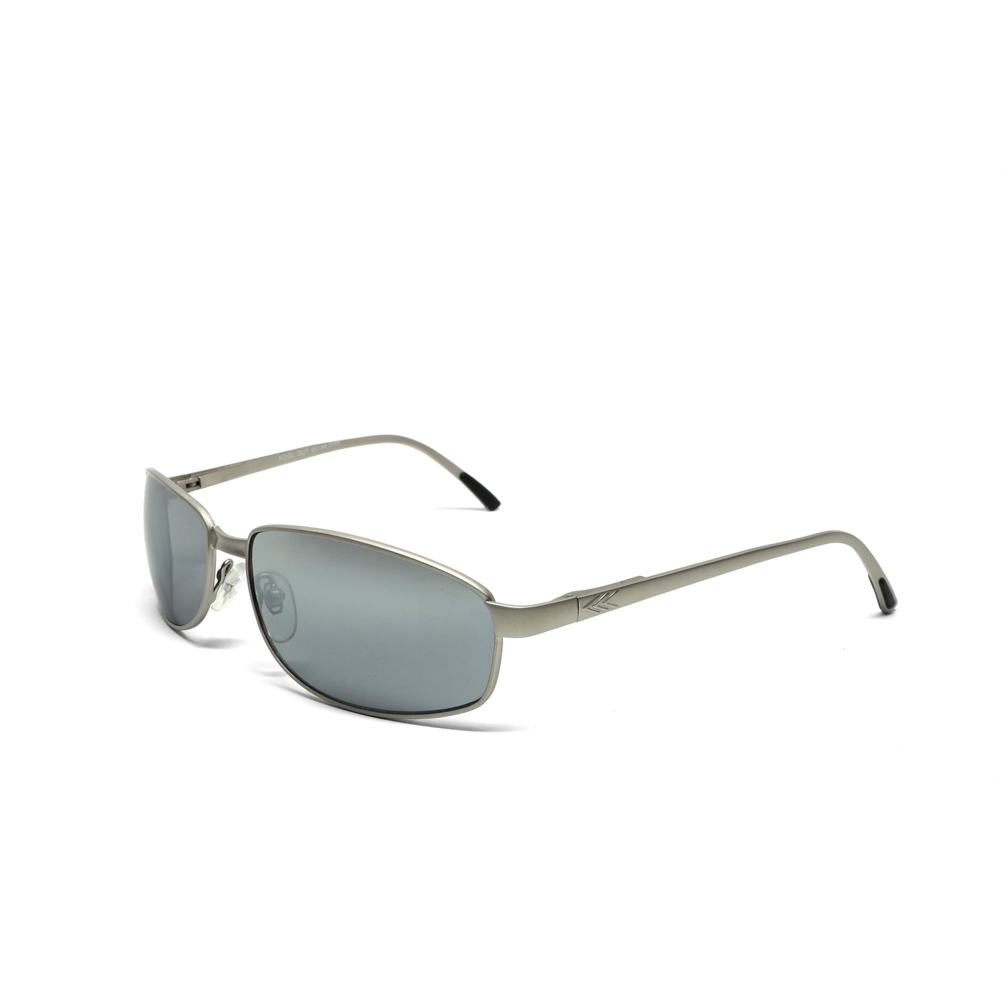 //Style 1485// Vintage 90s Wire Rectangle Sunglasses - Matte Silver