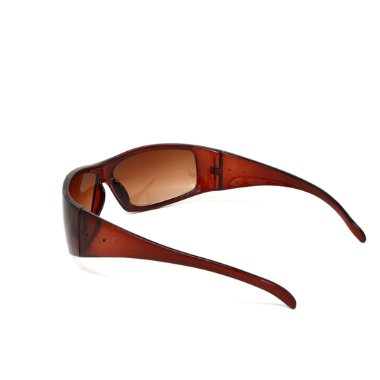 Prototype 4 Classic Deadstock Oversized Visor Sunglasses - Red