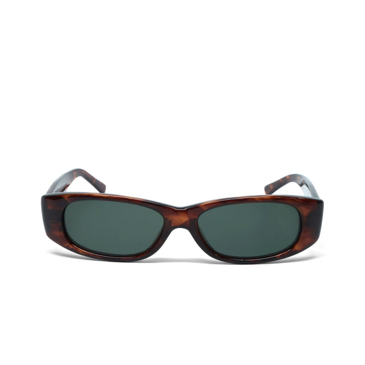 //Style 26// Classic Vintage 90s Rectangle Mod Sunglasses - Tortoise