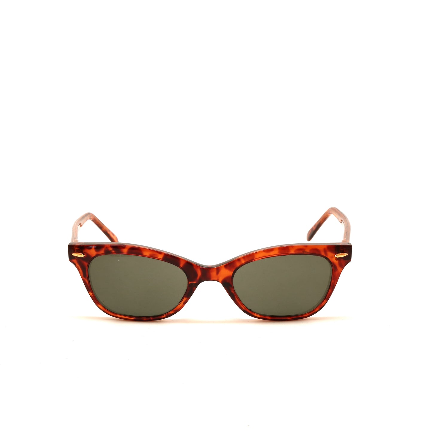 Vintage 90s Hornrimmed Style Wayfarer Sunglasses - Tortoise