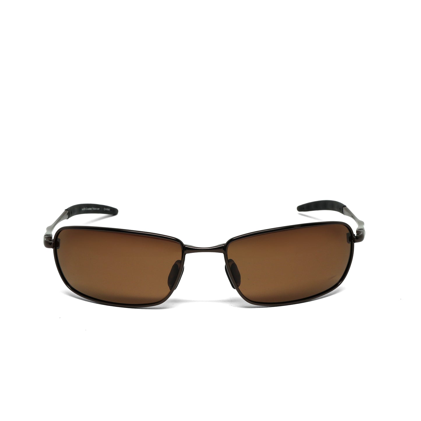 //Style 853// Polarized Vintage 90s Wraparound Wire Sunglasses - Bronze