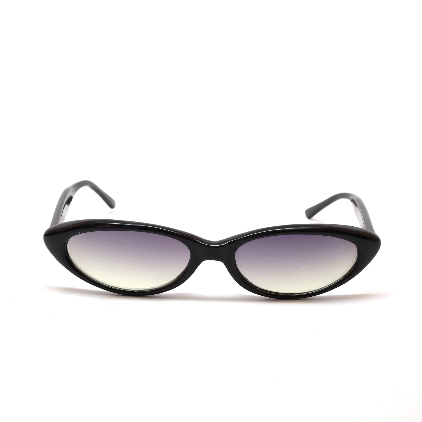 Vintage Small Size Benatar Triangle Sunglasses - Grey
