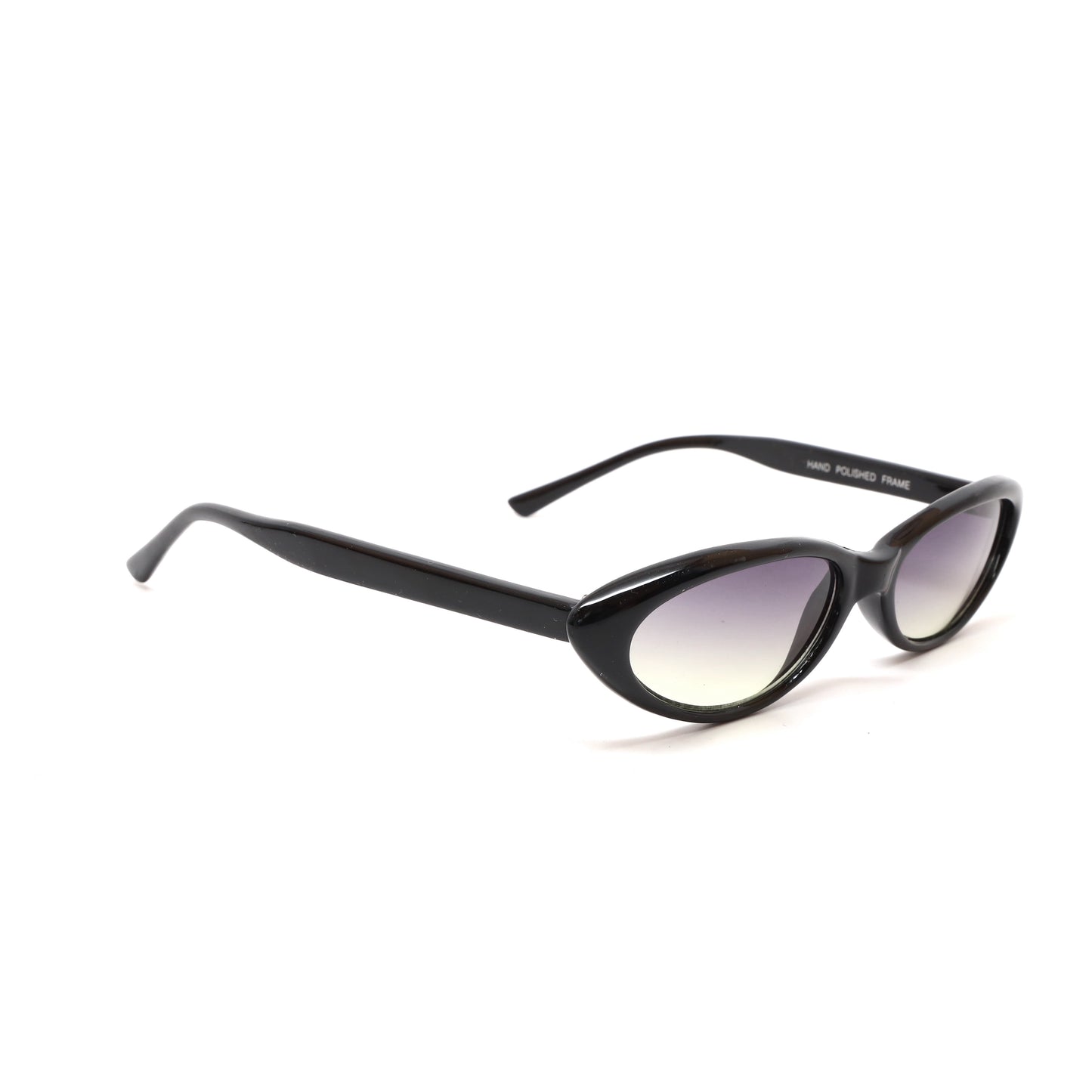 Vintage Small Size Benatar Triangle Sunglasses - Grey