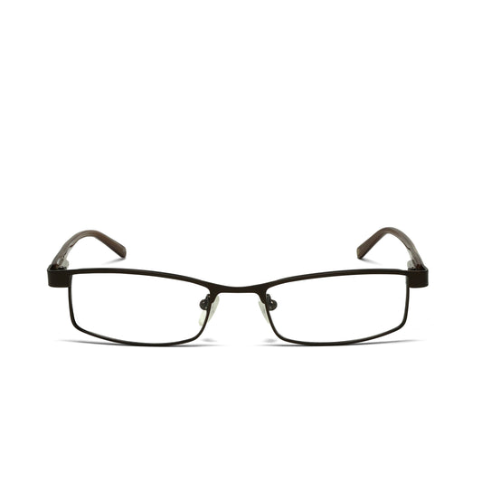 //Specs 002 // High Quality Wire Core Vintage 90s Bronze Rectangle Spectacles