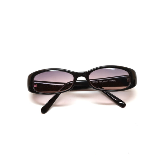 //Style 62// Vintage 90s Rectangle Frame Sunglasses - Purple