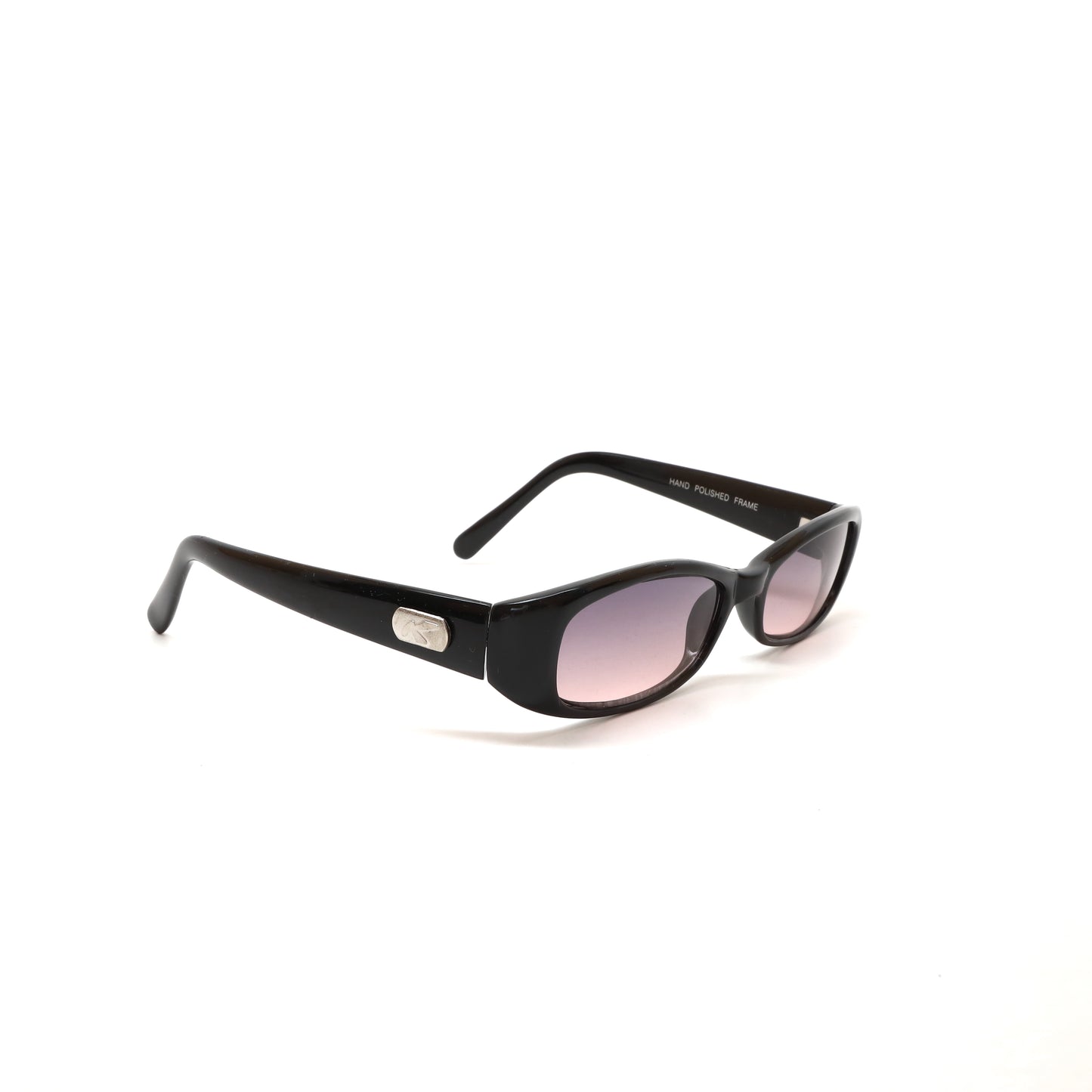 Vintage Small Size 90s Deadstock Rectangle Sunglasses - Purple
