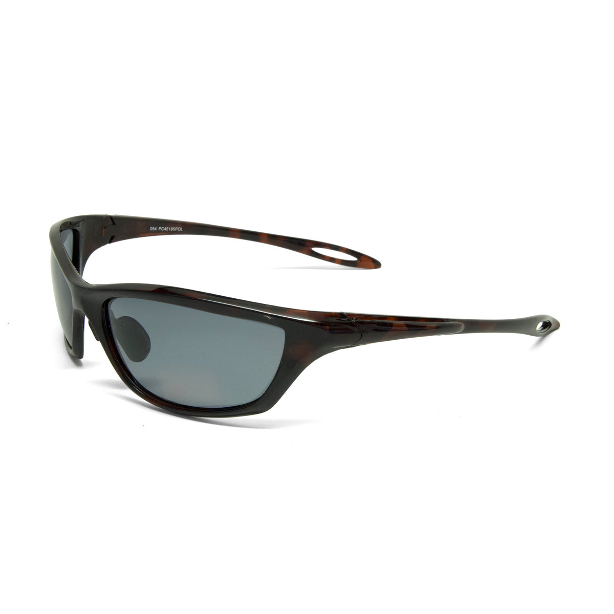 /Prototype 5F/ Y2K Pilot Style Wraparound Visor Sunglasses - Black