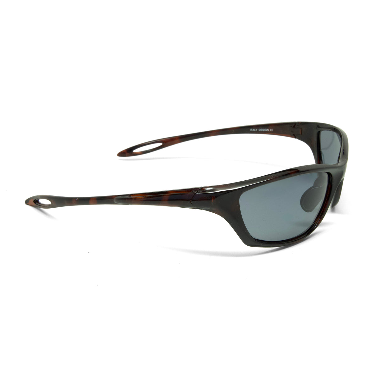 /Prototype 5F/ Y2K Pilot Style Wraparound Visor Sunglasses - Black