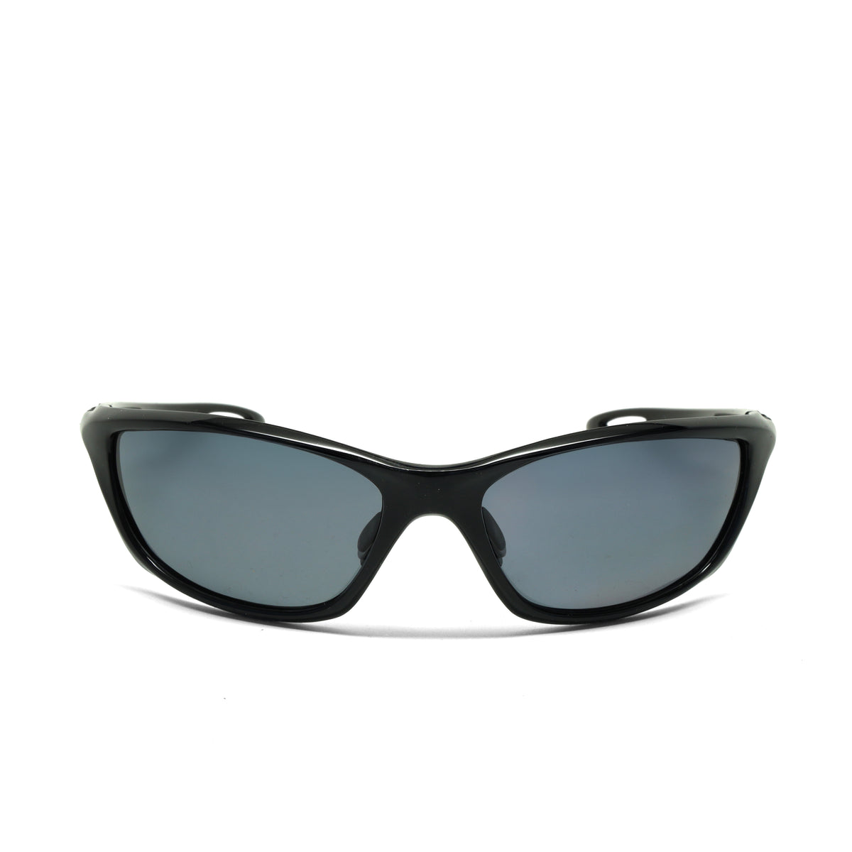 /Prototype 5F/ Y2K Pilot Style Wraparound Visor Sunglasses - Black
