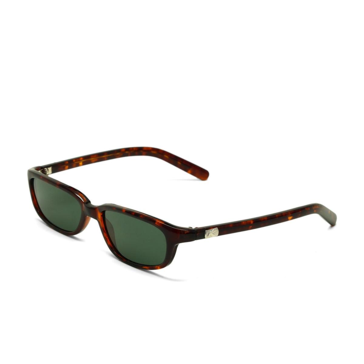 //Style 67// Vintage Small Size Narrow Frame Slim Rectangle Sunglasses - Tortoise