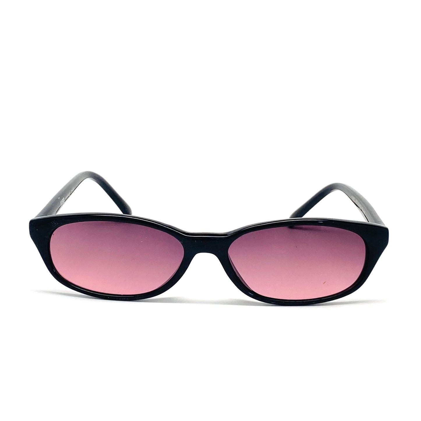 Vintage Small 90s Mod Bel Aire Standard Geometric Sunglasses - Purple