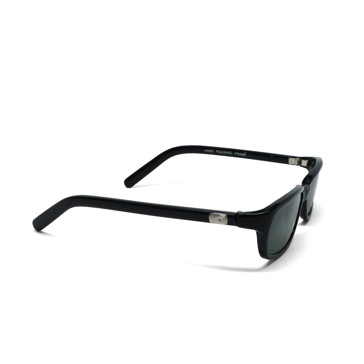 //Style 67// Vintage Small Size Narrow Frame Slim Rectangle Sunglasses - Black