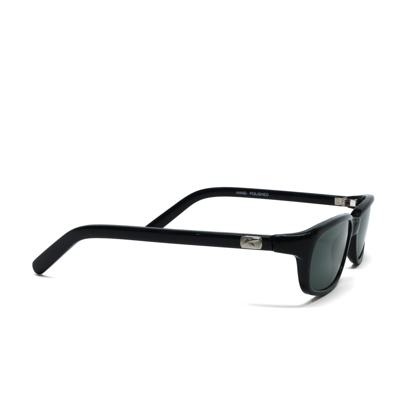 //Style 67// Vintage Small Size Narrow Frame Slim Rectangle Sunglasses - Black