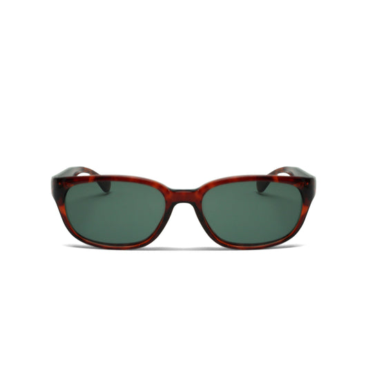//Style 018// Classic Vintage 90s Rectangle Mod Sunglasses - Tortoise