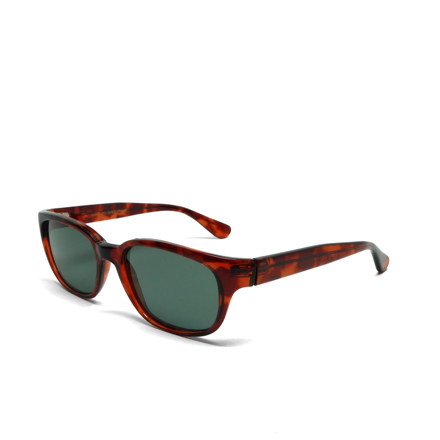 //Style 018// Classic Vintage 90s Rectangle Mod Sunglasses - Tortoise