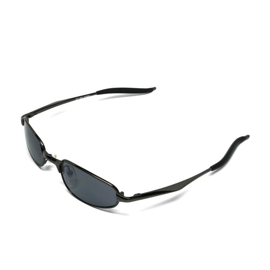 //Style 841// Slim Narrow Late 90s Early Y2k Wire Oval Wraparound Sunglasses