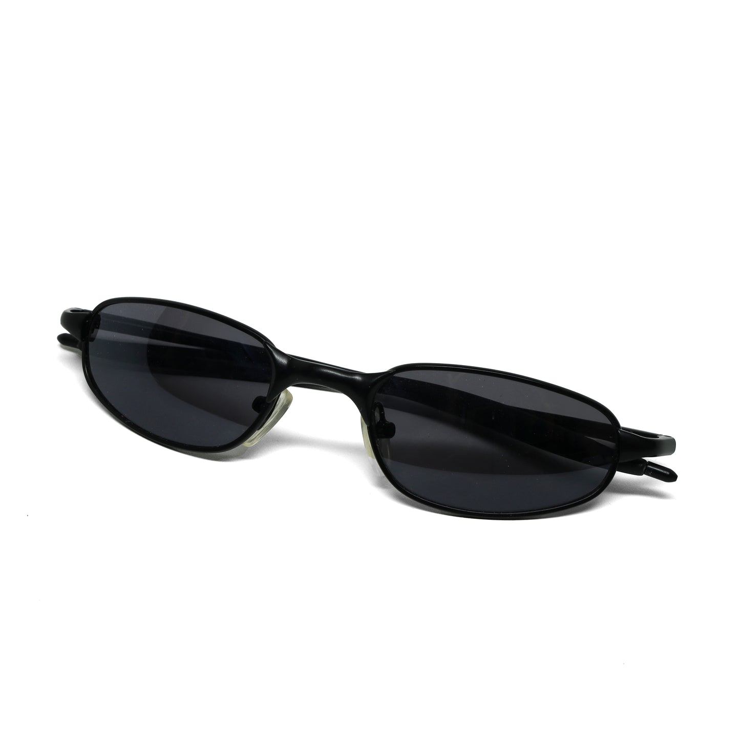 //Style 841// Slim Narrow Late 90s Early Y2k Wire Oval Wraparound Sunglasses