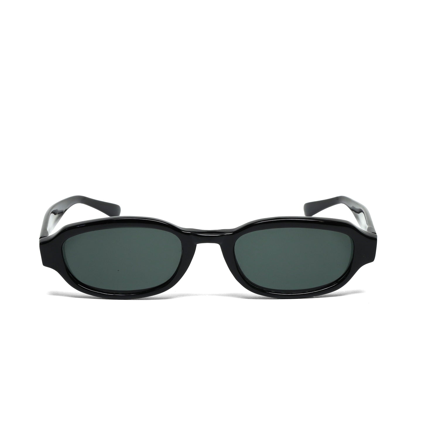 //Style 455// Classic Vintage 1990s Rectangle Sunglasses - Black