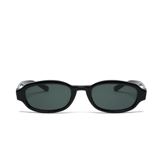 //Style 455// Classic Vintage 1990s Rectangle Sunglasses - Black