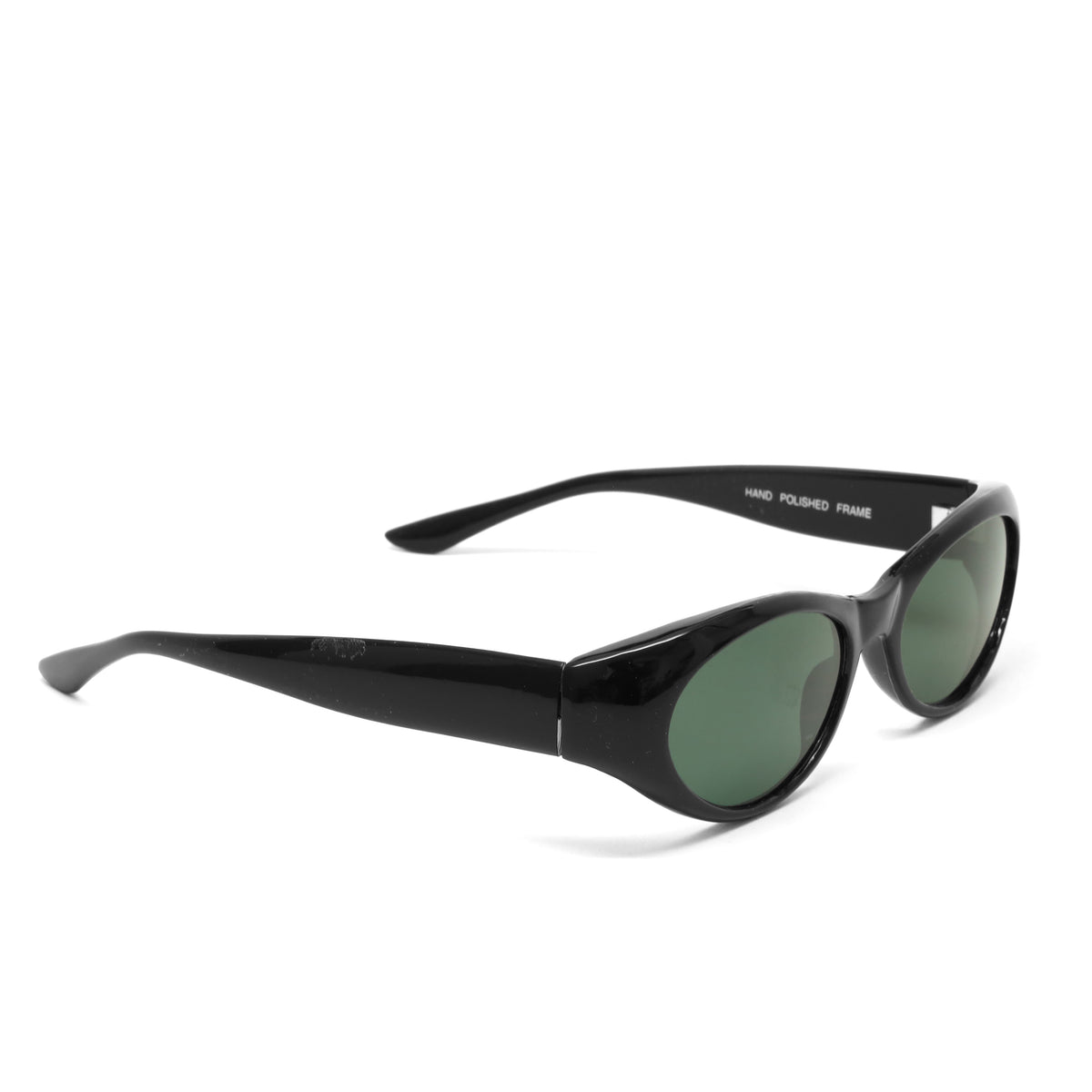 //Style 569// Classic True Vintage Circular Frame Sunglasses - Black