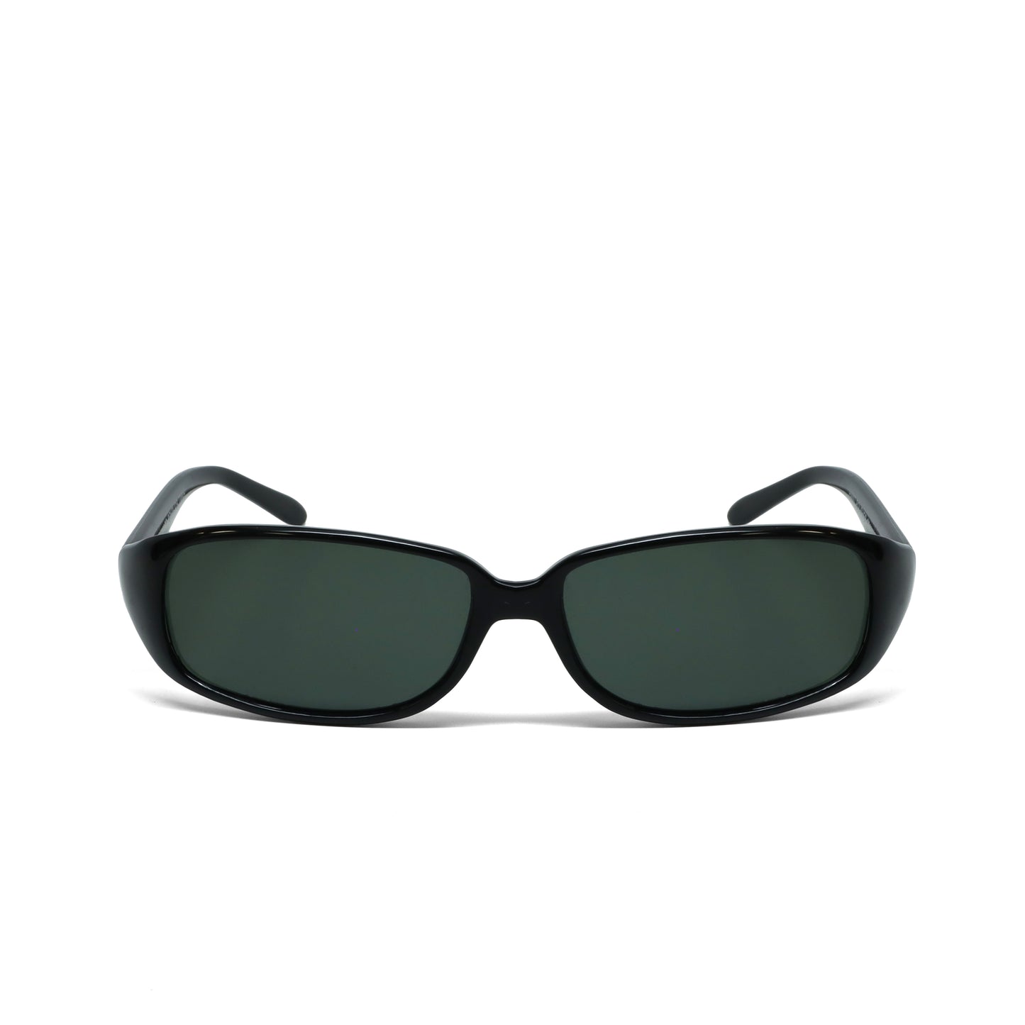 //Style 752// Classic Vintage 90s Standard Rectangle Frame Sunglasses - Black