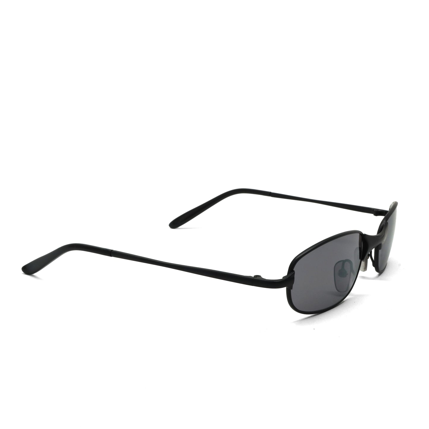 //Style 99// True Vintage Classic Black Oval Wire Frame Sunglasses