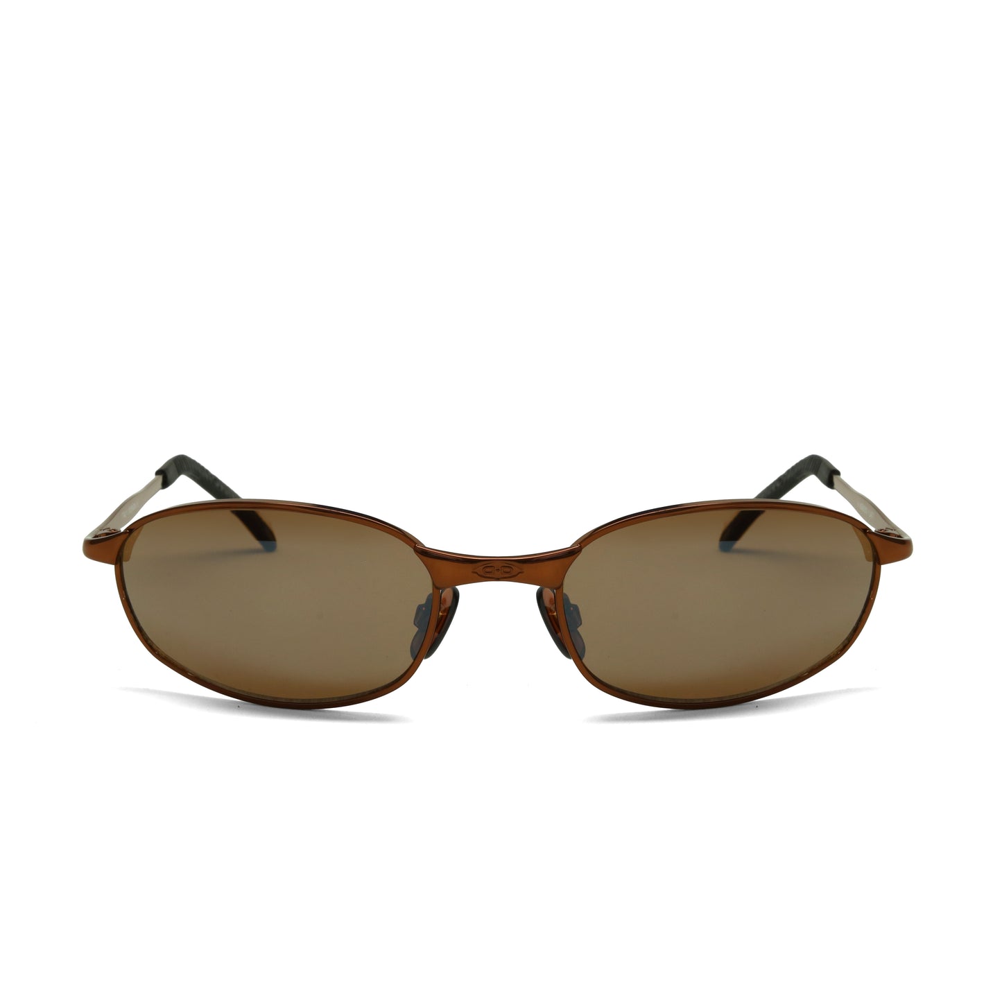 //Style 395// Vintage Standard 1997 Wire Oval Frame Sunglasses - Bronze