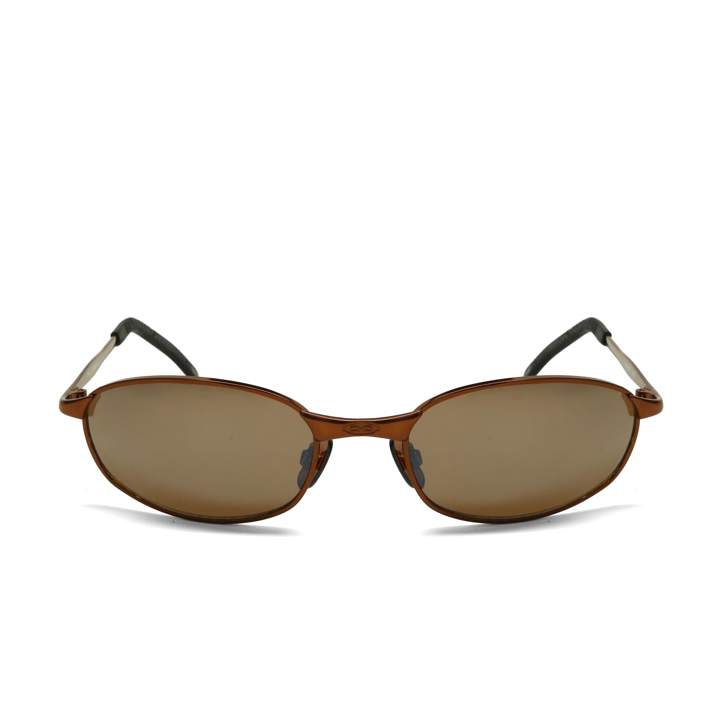 //Style 395// Vintage Standard 1997 Wire Oval Frame Sunglasses - Bronze
