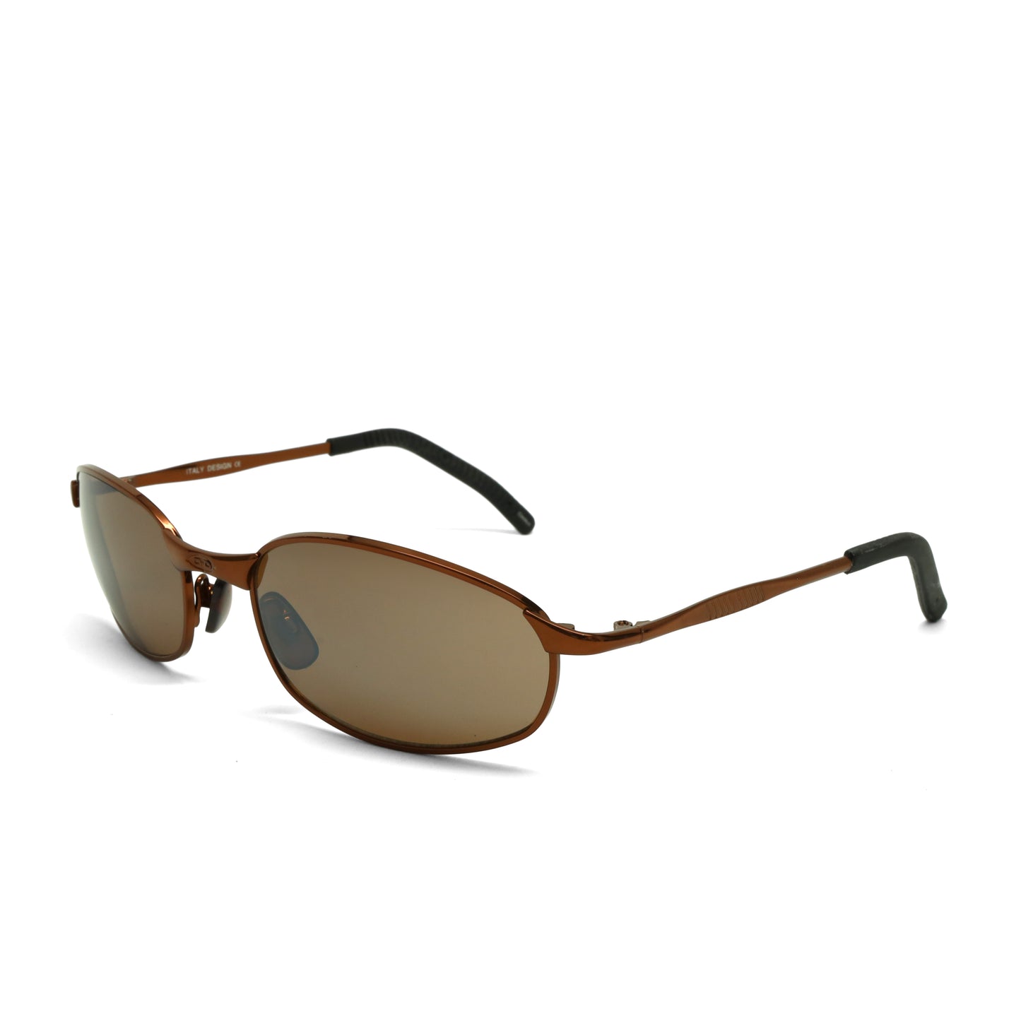 //Style 395// Vintage Standard 1997 Wire Oval Frame Sunglasses - Bronze