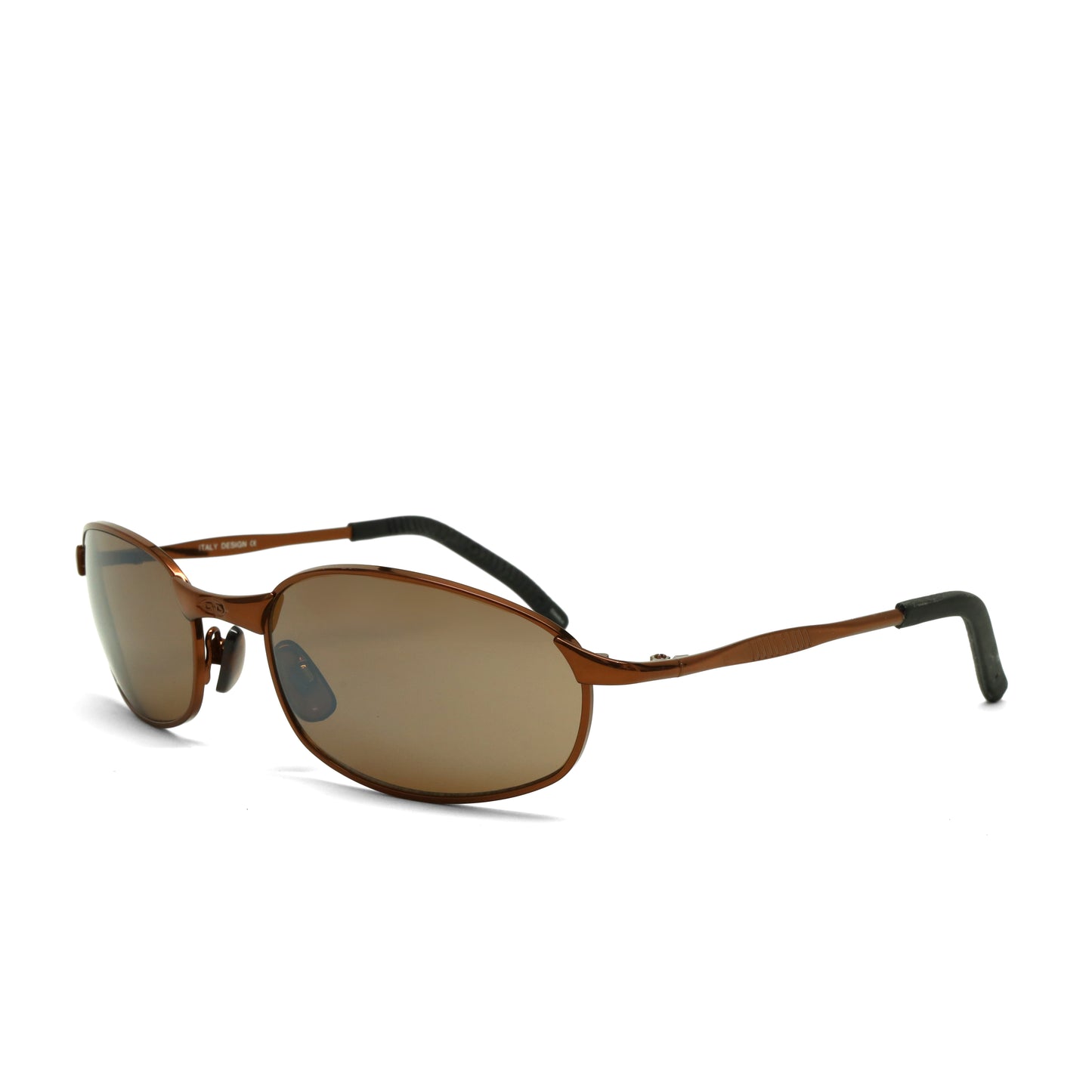 //Style 395// Vintage Standard 1997 Wire Oval Frame Sunglasses - Bronze