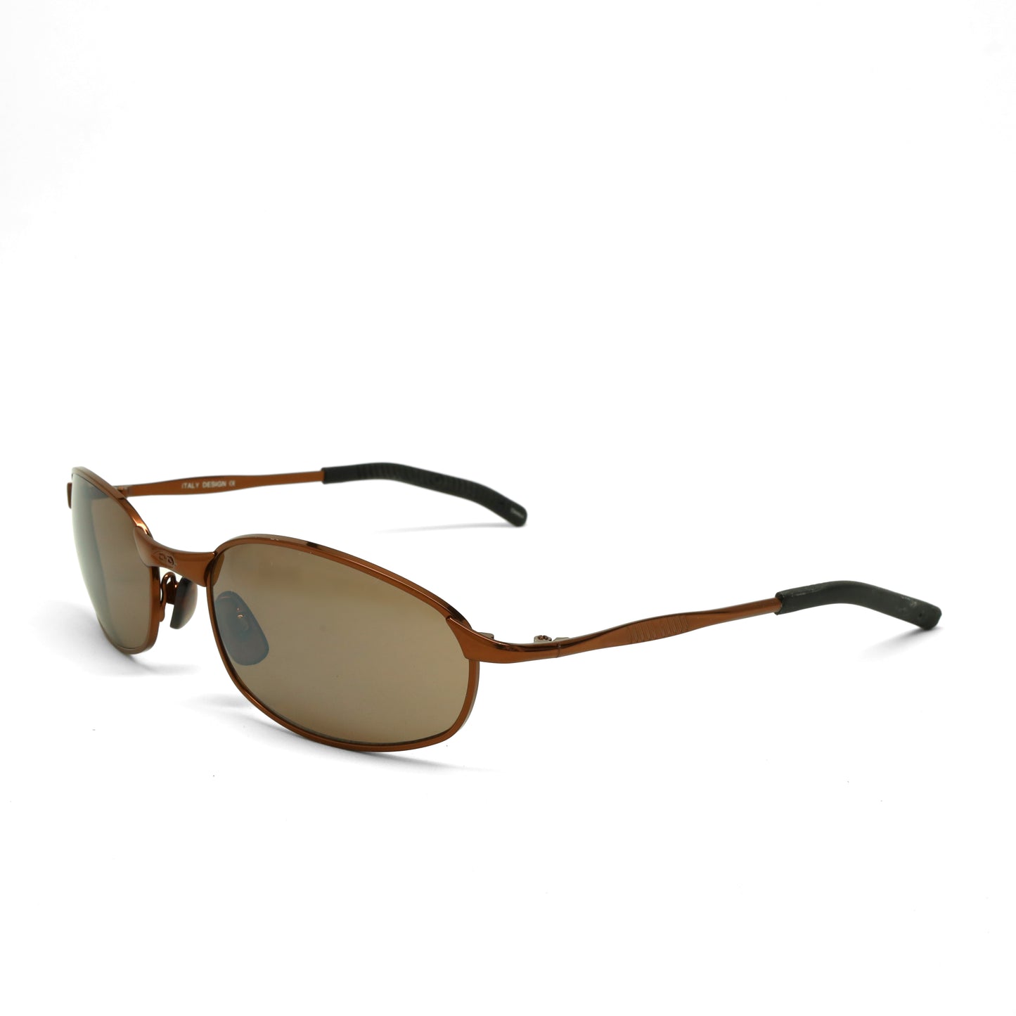 //Style 395// Vintage Standard 1997 Wire Oval Frame Sunglasses - Bronze