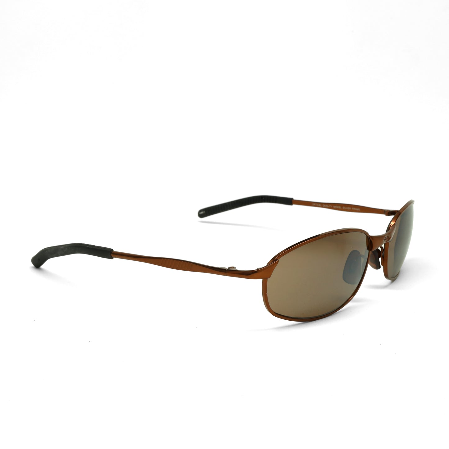 //Style 395// Vintage Standard 1997 Wire Oval Frame Sunglasses - Bronze