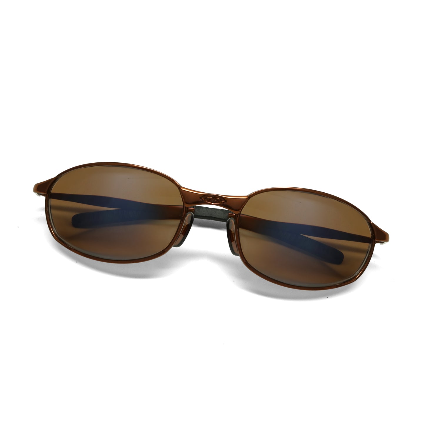 //Style 395// Vintage Standard 1997 Wire Oval Frame Sunglasses - Bronze
