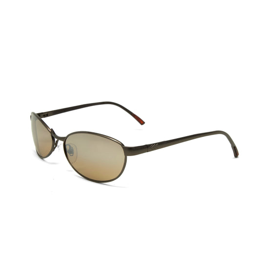 RARE//Style 486// Classic Vintage Late 90s Wire Oval Sunglasses - Bronze Brown