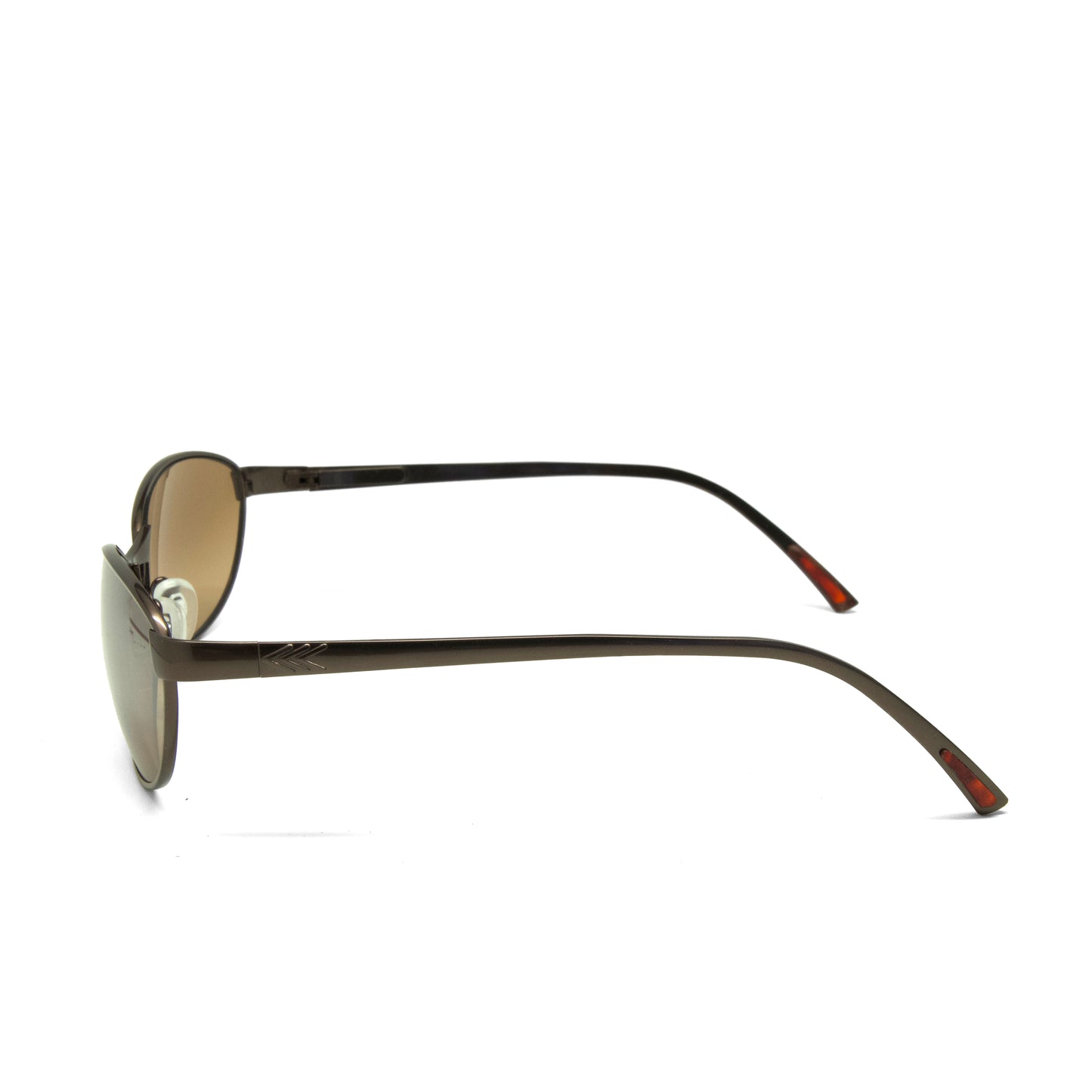 RARE//Style 486// Classic Vintage Late 90s Wire Oval Sunglasses - Bronze Brown
