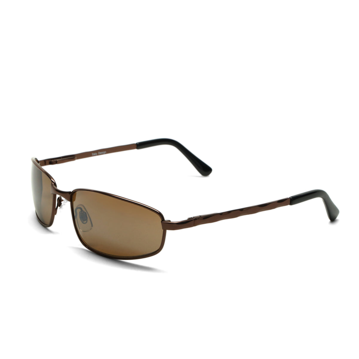 //Style 7006// True Vintage 90s Y2k Wraparound Frame Sunglasses - Bronze