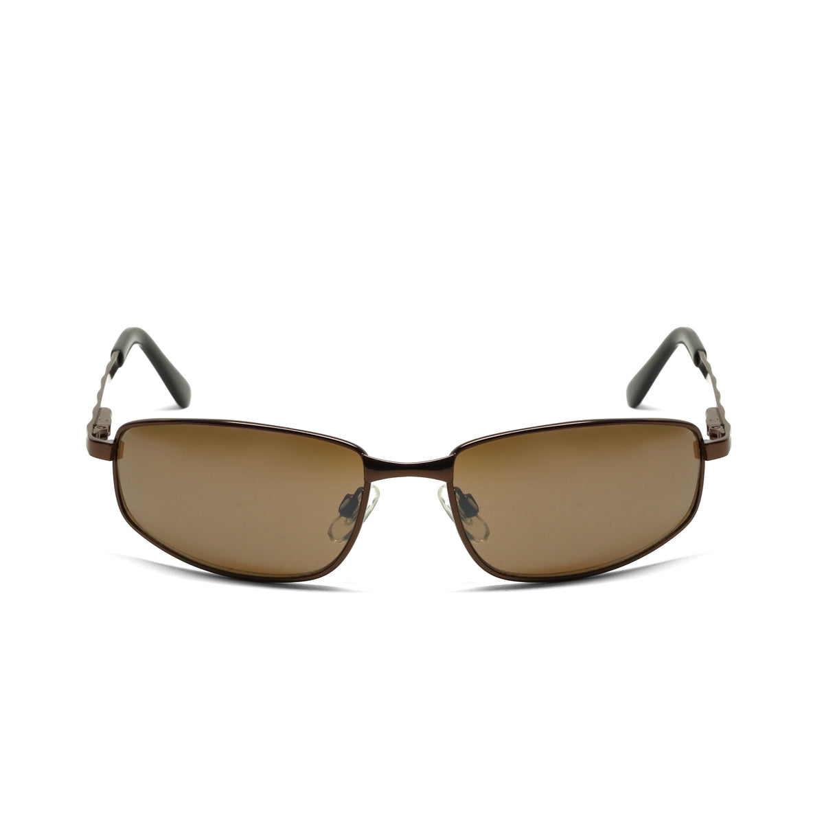 //Style 7006// True Vintage 90s Y2k Wraparound Frame Sunglasses - Bronze