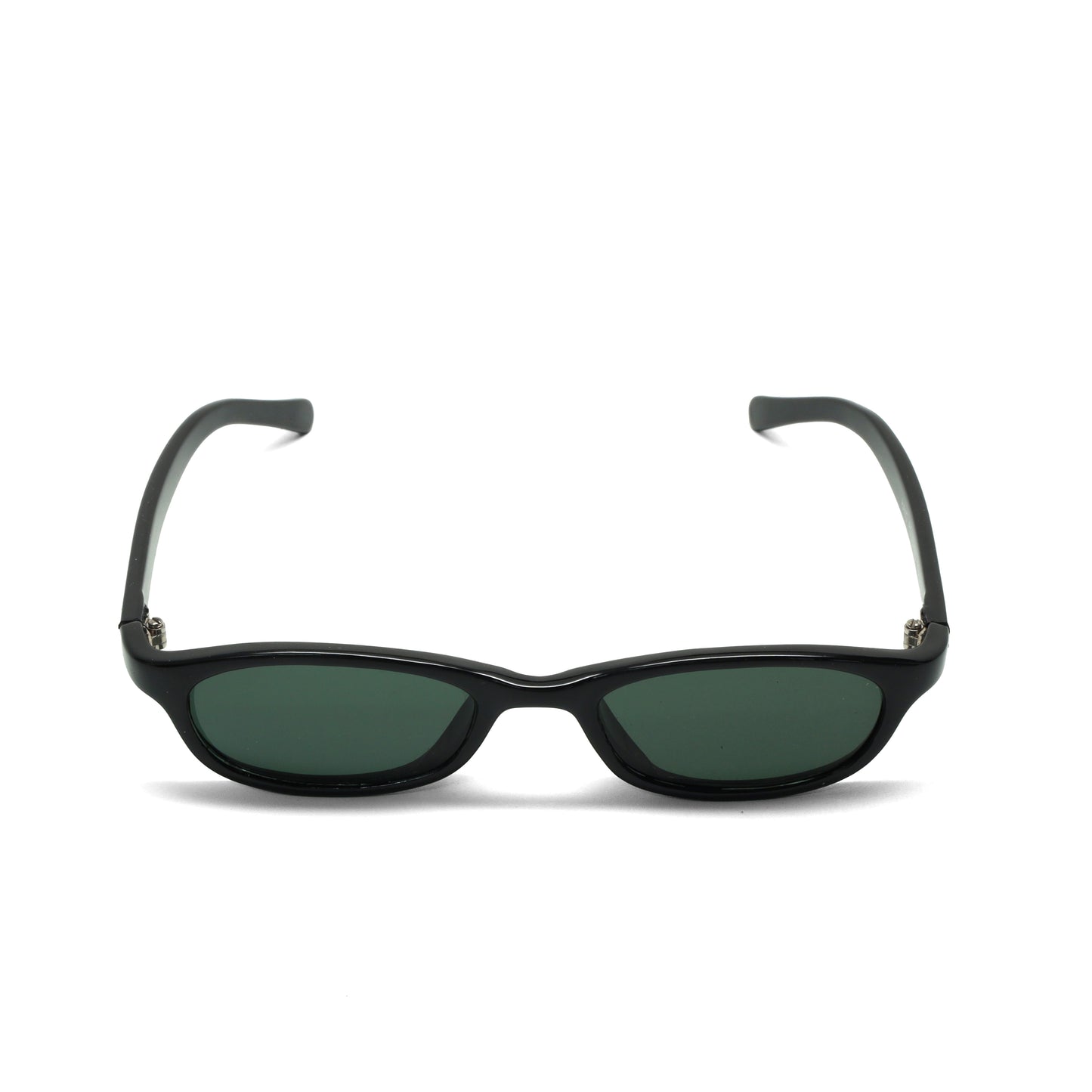 //Style 04// Vintage Small Size 90s Circular Shape Sunglasses - Black