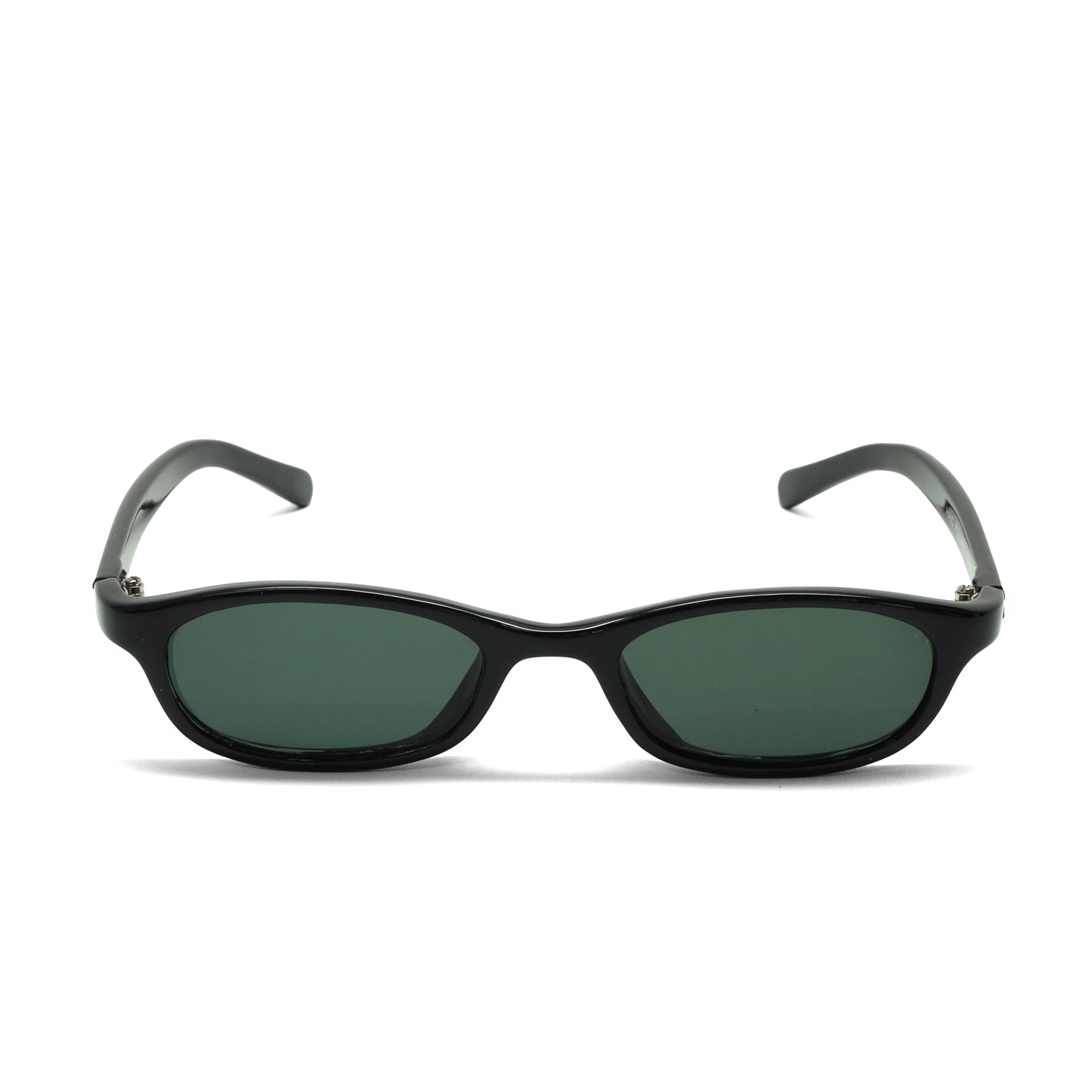 //Style 04// Vintage Small Size 90s Circular Shape Sunglasses - Black